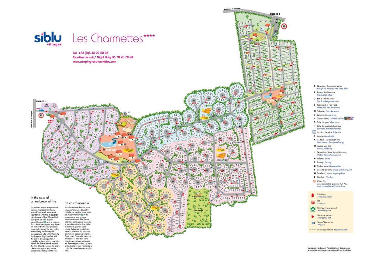 - Mobilhome Camping Les Charmettes - Fun Pass Non Inclus - Les Mathes Exteriér fotografie
